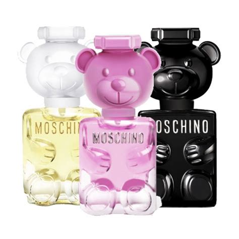 set perfumes moschino miniaturas|moschino toy trio miniatures.